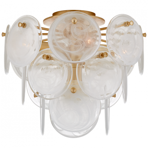 Loire Medium Tiered Flush Mount (279|ARN 4450G-WSG)