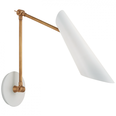 Franca Double Library Wall Light (279|ARN 2411HAB-WHT)