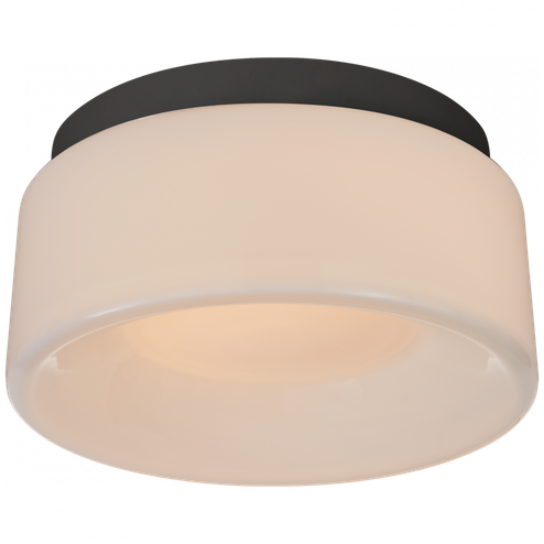 Halo 5.5'' Solitaire Flush Mount (279|BBL 4092BLK-WG)
