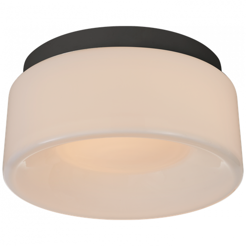 Halo 5.5'' Solitaire Flush Mount (279|BBL 4092BLK-WG)