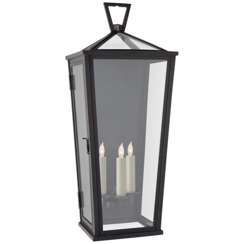 Darlana Large Tall 3/4 Wall Lantern (279|CHO 2792BZ-CG)