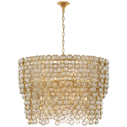 Milazzo Large Waterfall Chandelier (279|JN 5232G/CG)