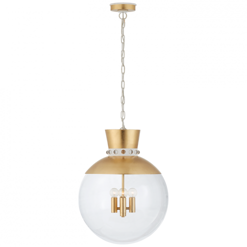 Lucia Large Pendant (279|JN 5052G/WHT-CG)