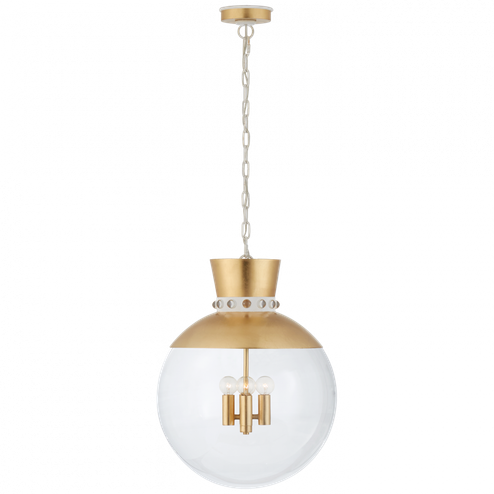 Lucia Large Pendant (279|JN 5052G/WHT-CG)