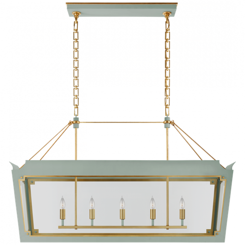 Caddo Medium Linear Lantern (279|JN 5023CEL/G-CG)