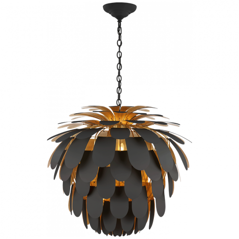 Cynara Grande Chandelier (279|CHC 5158MBK/G)