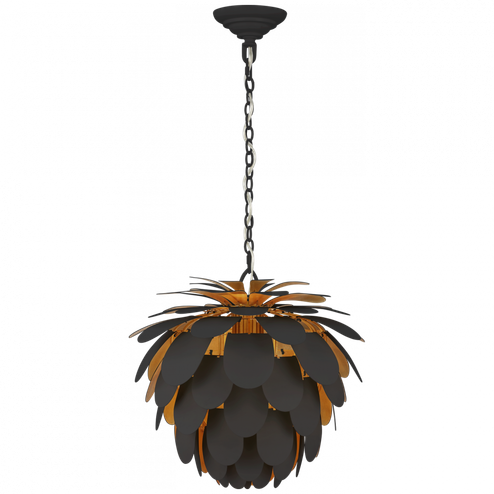 Cynara Small Chandelier (279|CHC 5163MBK/G)