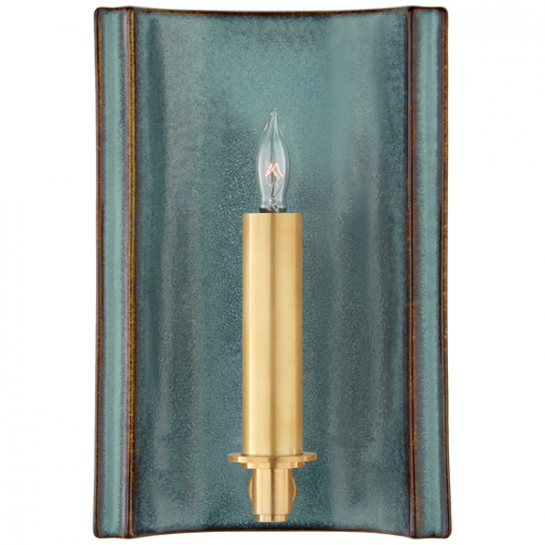 Leeds Small Rectangle Sconce (279|CS 2609OSB)