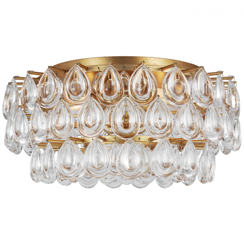 Liscia Medium Flush Mount (279|ARN 4171G-CG)