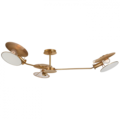 Osiris Large Asymmetric Semi-Flush Mount (279|TOB 4291HAB-L)
