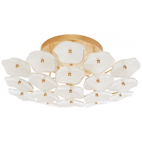 Leighton Medium Flush Mount (279|KS 4065SB-CRE)