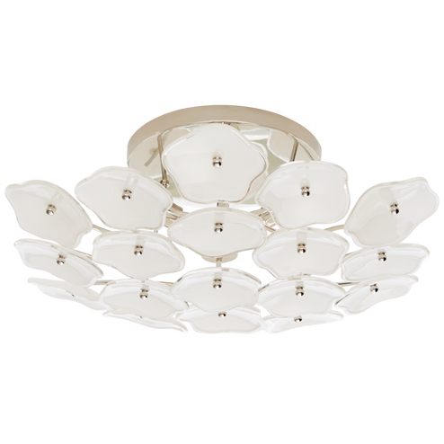 Leighton Medium Flush Mount (279|KS 4065PN-CRE)