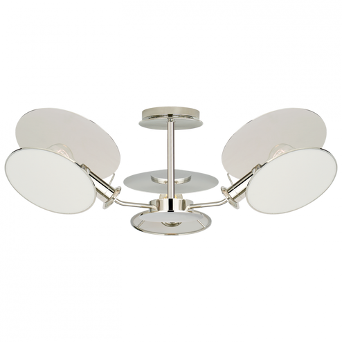 Osiris Medium Reflector Semi-Flush Mount (279|TOB 4290PN-L)