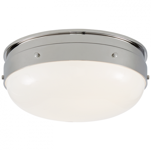 Hicks Small Flush Mount (279|TOB 4063PN-WG)
