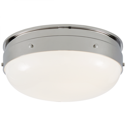 Hicks Small Flush Mount (279|TOB 4063PN-WG)