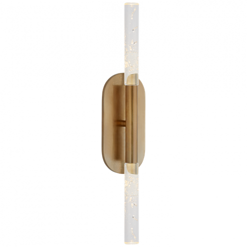 Rousseau Medium Vanity Sconce (279|KW 2282AB-SG)