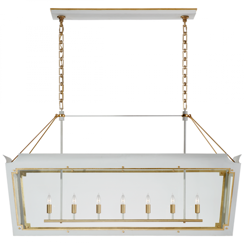 Caddo Large Linear Lantern (279|JN 5025SW/G-CG)