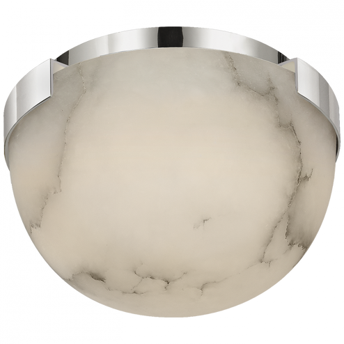 Melange 5'' Solitaire Flush Mount (279|KW 4011PN-ALB)