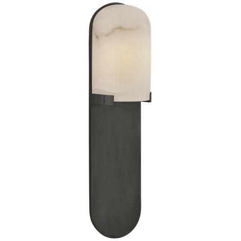 Melange Medium Elongated Pill Sconce (279|KW 2014BZ-ALB)