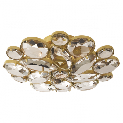 Lloyd Medium Round Flush Mount (279|KS 4015SB-CG)