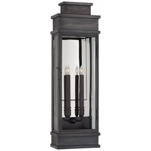 Linear Large Wall Lantern (279|CHD 2911BZ-CG)