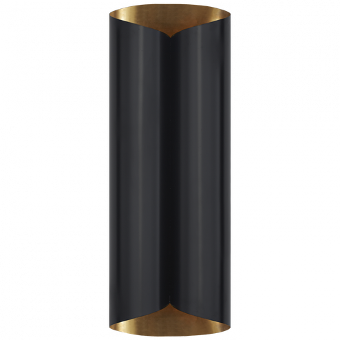 Selfoss Large Sconce (279|ARN 2037BLK/HAB)
