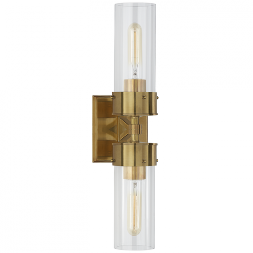 Marais Large Double Bath Sconce (279|TOB 2315HAB-CG)