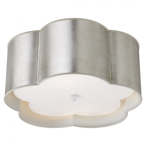 Bryce Medium Flush Mount (279|KS 4117BSL/WHT-FA)