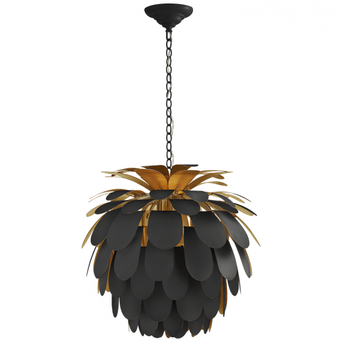 Cynara Medium Chandelier (279|CHC 5165MBK/G)