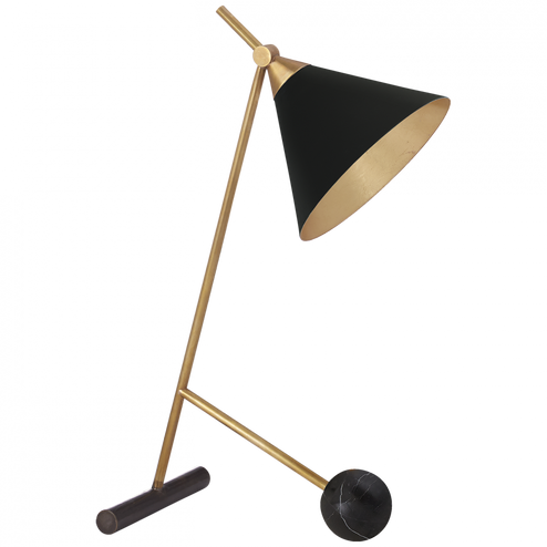 Cleo Table Lamp (279|KW 3410BZ/AB-BLK)