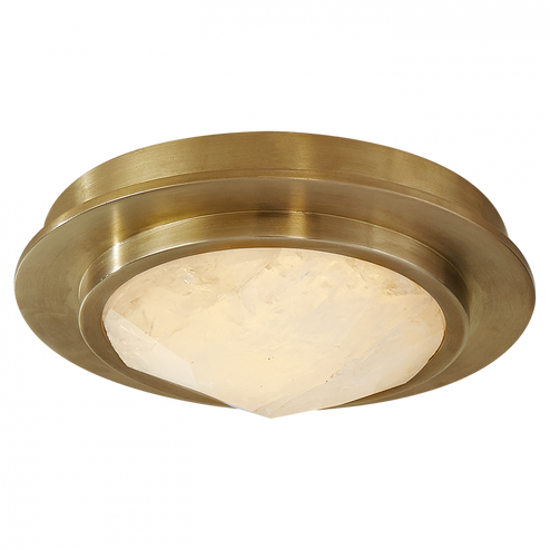 Halcyon 5'' Solitaire Bezel Flush Mount (279|KW 4093AB/Q)