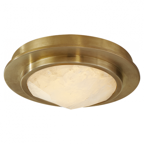 Halcyon 5'' Solitaire Bezel Flush Mount (279|KW 4093AB/Q)