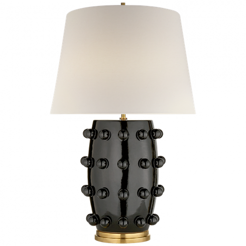 Linden Medium Lamp (279|KW 3031BLK-L)