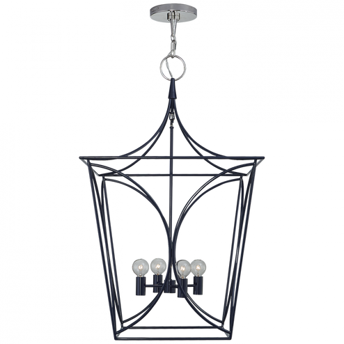 Cavanagh Medium Lantern (279|KS 5145NVY/PN)