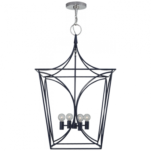 Cavanagh Medium Lantern (279|KS 5145NVY/PN)