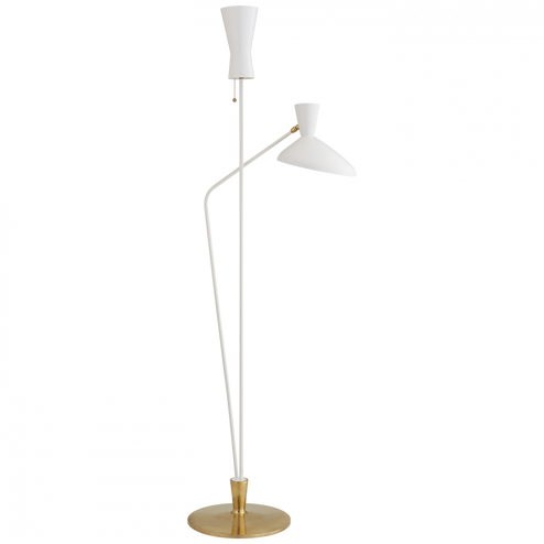 Austen Large Dual Function Floor Lamp (279|ARN 1712WHT)