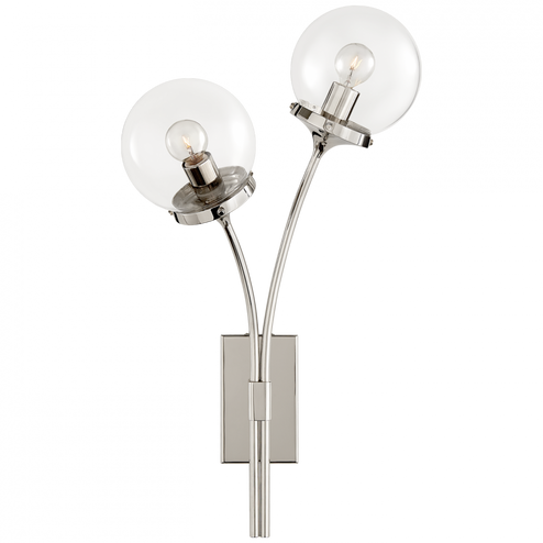 Prescott Left Sconce (279|KS 2407PN-CG)