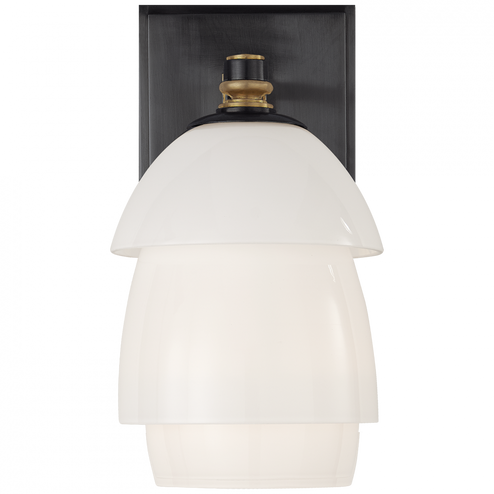 Whitman Small Sconce (279|TOB 2111BZ/HAB-WG)