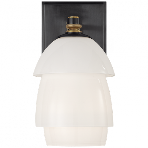 Whitman Small Sconce (279|TOB 2111BZ/HAB-WG)