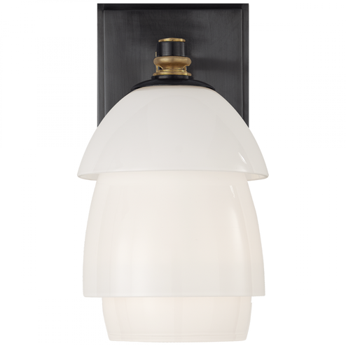 Whitman Small Sconce (279|TOB 2111BZ/HAB-WG)