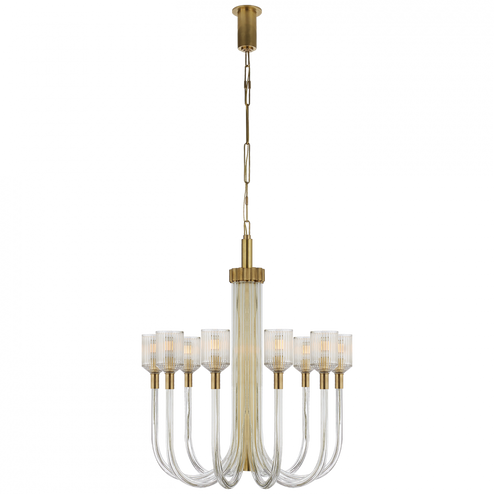 Reverie Medium Single Tier Chandelier (279|KW 5401CRB/AB)
