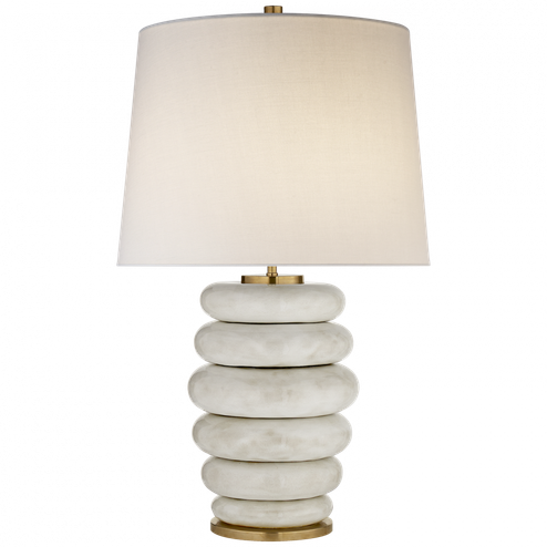 Phoebe Stacked Table Lamp (279|KW 3619AWC-L)
