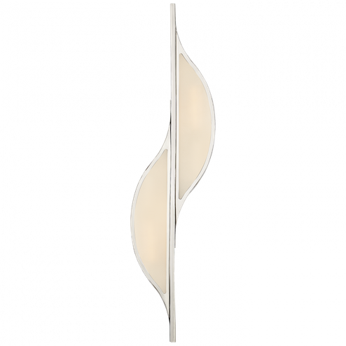 Avant Large Curved Sconce (279|KW 2705PN-FG)
