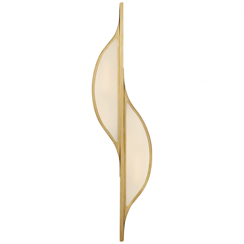 Avant Large Curved Sconce (279|KW 2705AB-FG)