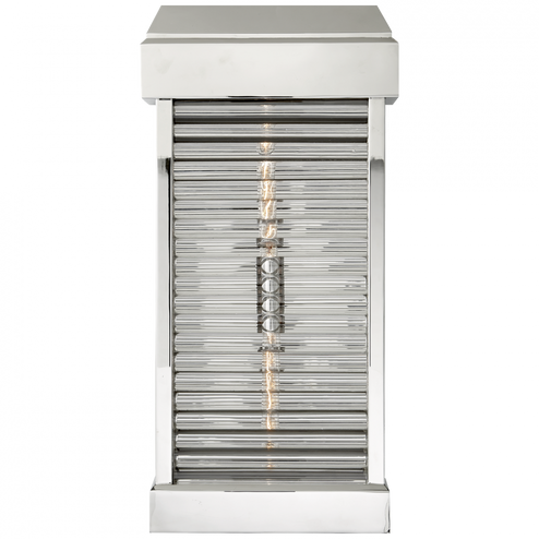 Dunmore Large Curved Glass Louver Sconce (279|CHO 2019PN-CG)