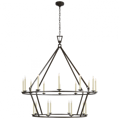 Darlana Extra Large Two-Tier Chandelier (279|CHC 5199AI)