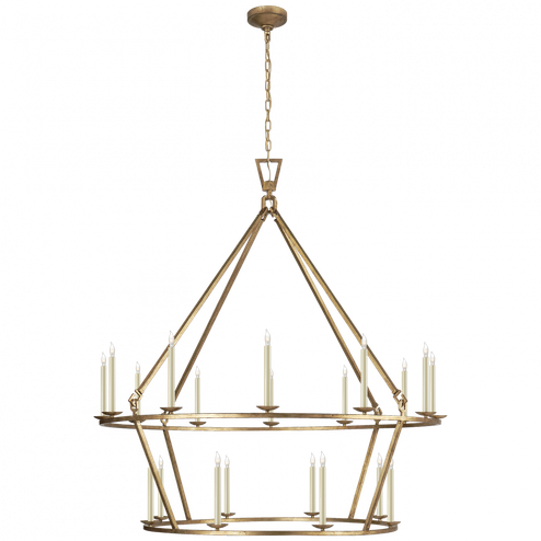 Darlana Extra Large Two-Tier Chandelier (279|CHC 5199GI)