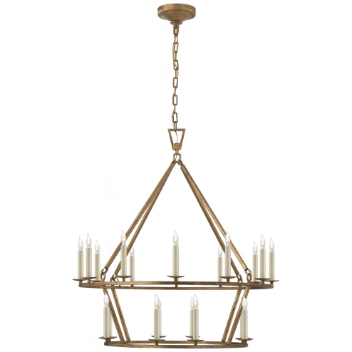 Darlana Medium Two-Tier Chandelier (279|CHC 5178GI)