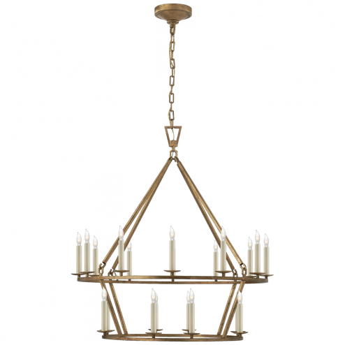 Darlana Medium Two-Tier Chandelier (279|CHC 5178GI)