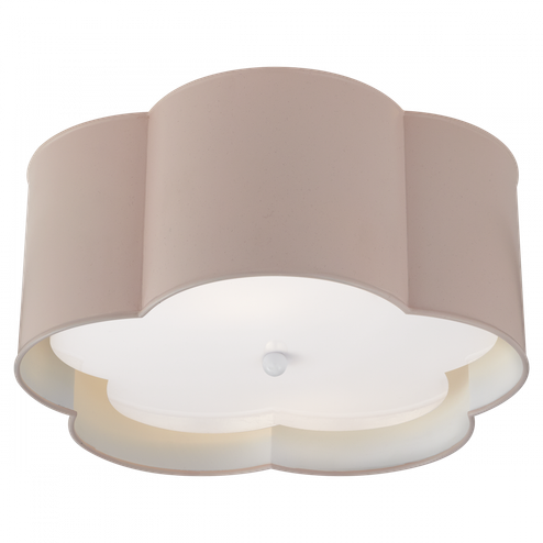 Bryce Medium Flush Mount (279|KS 4117PNK/WHT-FA)